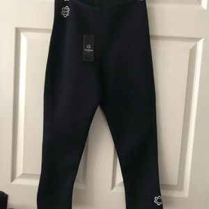 Zaggora NWT black crop hot pants